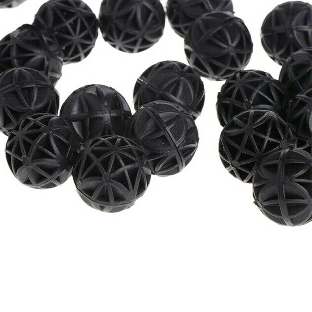 50PCS Bio Filter Balls 26mm Aquarium Bio Balls Filter Media Fish Tank