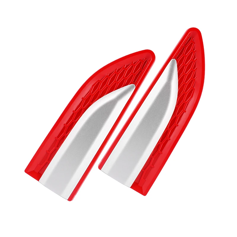 2pcs red no logo