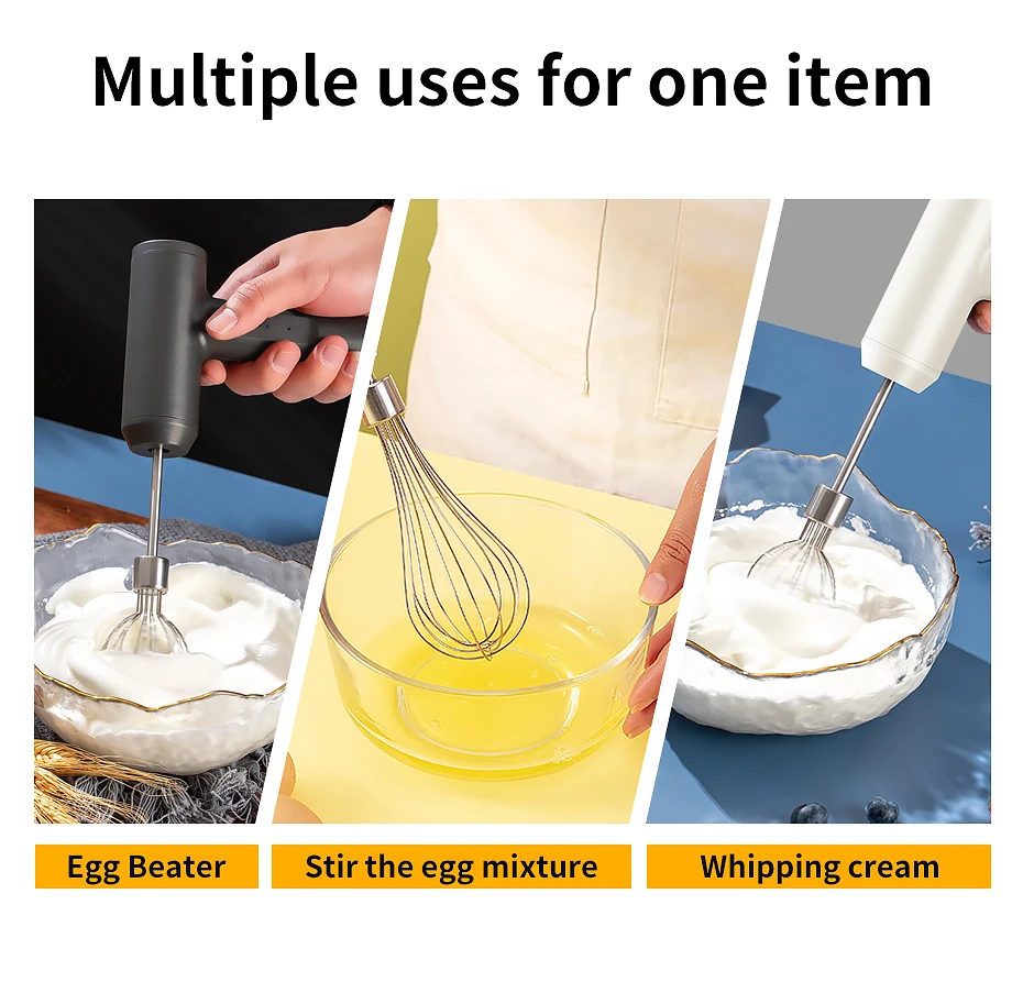 Portable Wireless Electric Food Mixer 2