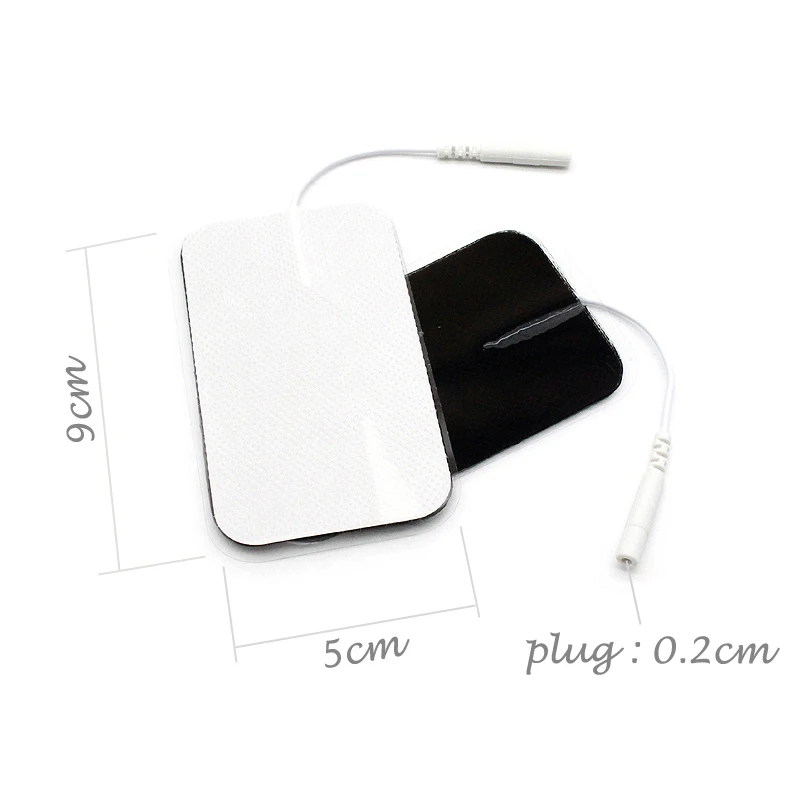 10pcs Silicone Gel EMS Electrode PadsTens Electrodes Digital Acupuncture Nerve Muscle Stimulator Physiotherapy TENS Pads 3
