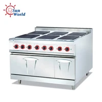 Commercial Kitchen Hot Plate 6 Burner Electric Cooking Stove 6 Hot Plate Electric Burner With Oven 1