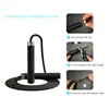 Boxing Jump rope sport Excercise Adults lose weight Diet Length Adjustable Jumping Rope for Beginners Dual Ball Bearing Design 3
