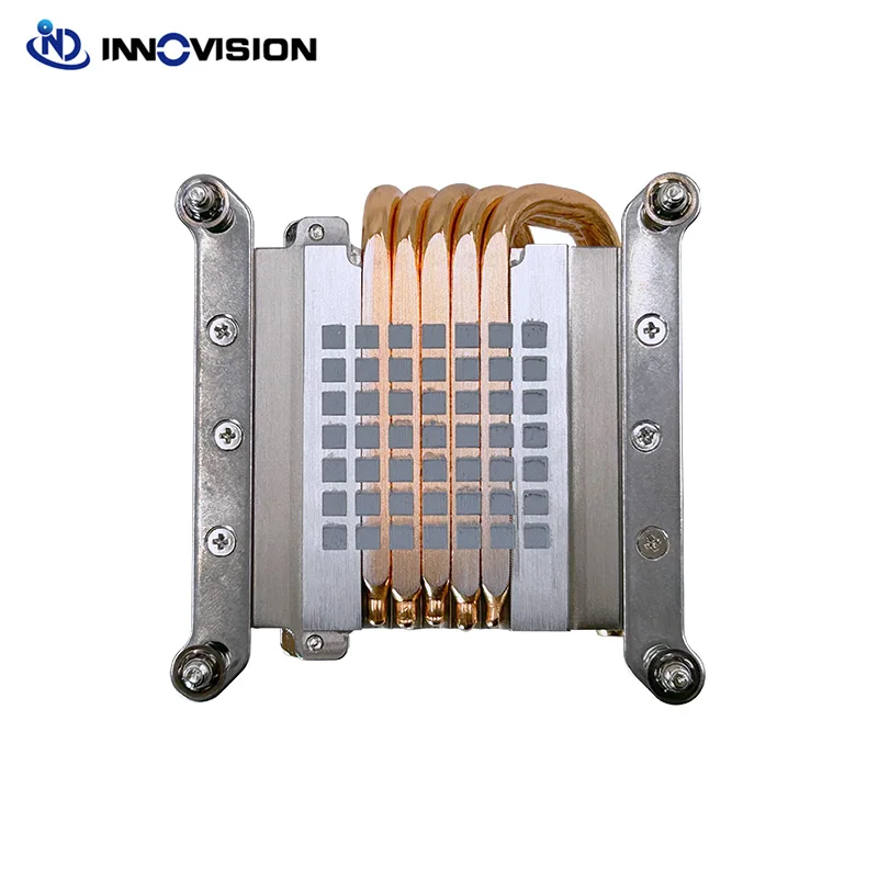 Dissipador de Calor Quadrado com Tubos de Aquecimento para Intel Xeon Série x Ventilador 2u Cooler Alto Desempenho Lga2011 2066 - Imagem 2