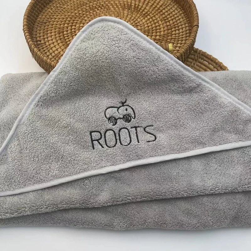 Children's Towel Cloak Coral Velvet Robe Cape Hooded Custom Name Personalized Embroidery Quick-Drying baby towel,bath towel,coral velvet bathrobe,baby bathrobe