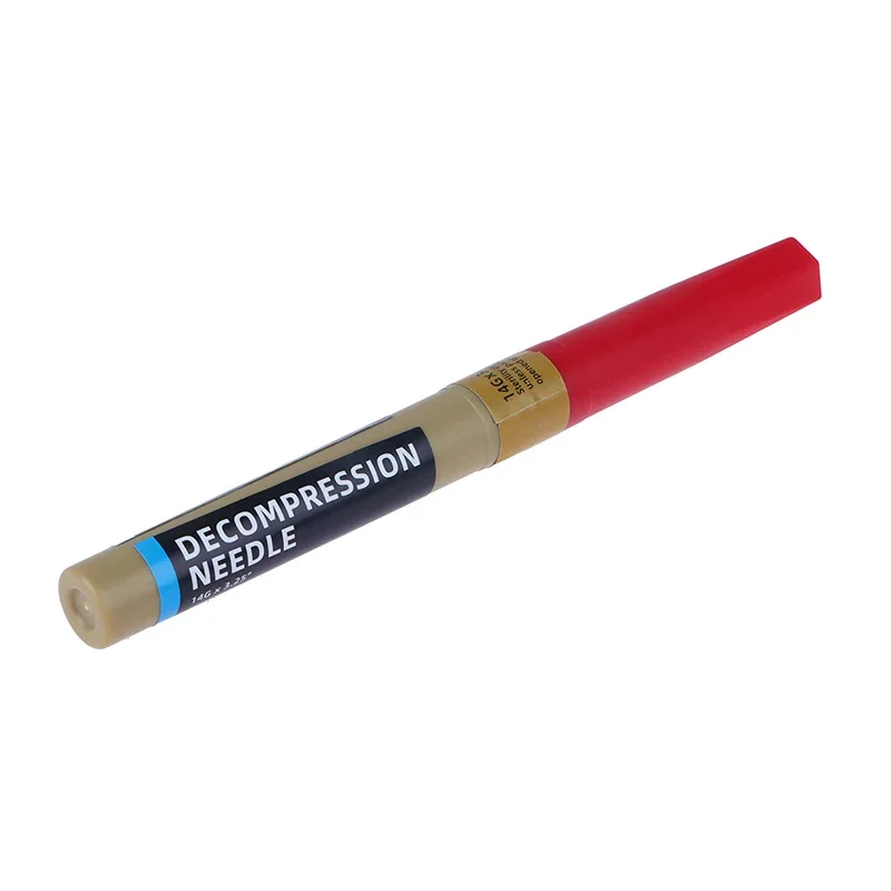 Sanke Rescue Pneumothorax Needle for First Aid