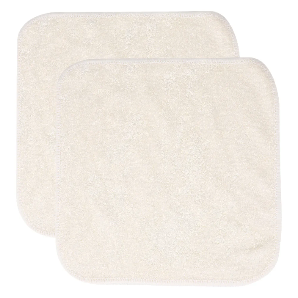 

2 Pcs Facial Cleansing Cloth Face Cleaning Cloths Washcloths Exfoliating Bamboo Fiber Towel