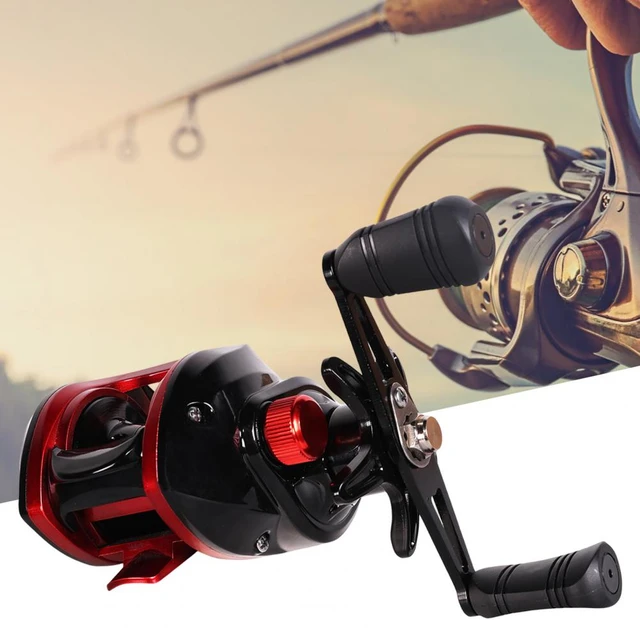 Baitcasting Reel Left/Right Hand Ultra-light Max Drag Gear Ratio 7.2:1  Freshwater Saltwater Fishing Reel for Fishing - AliExpress
