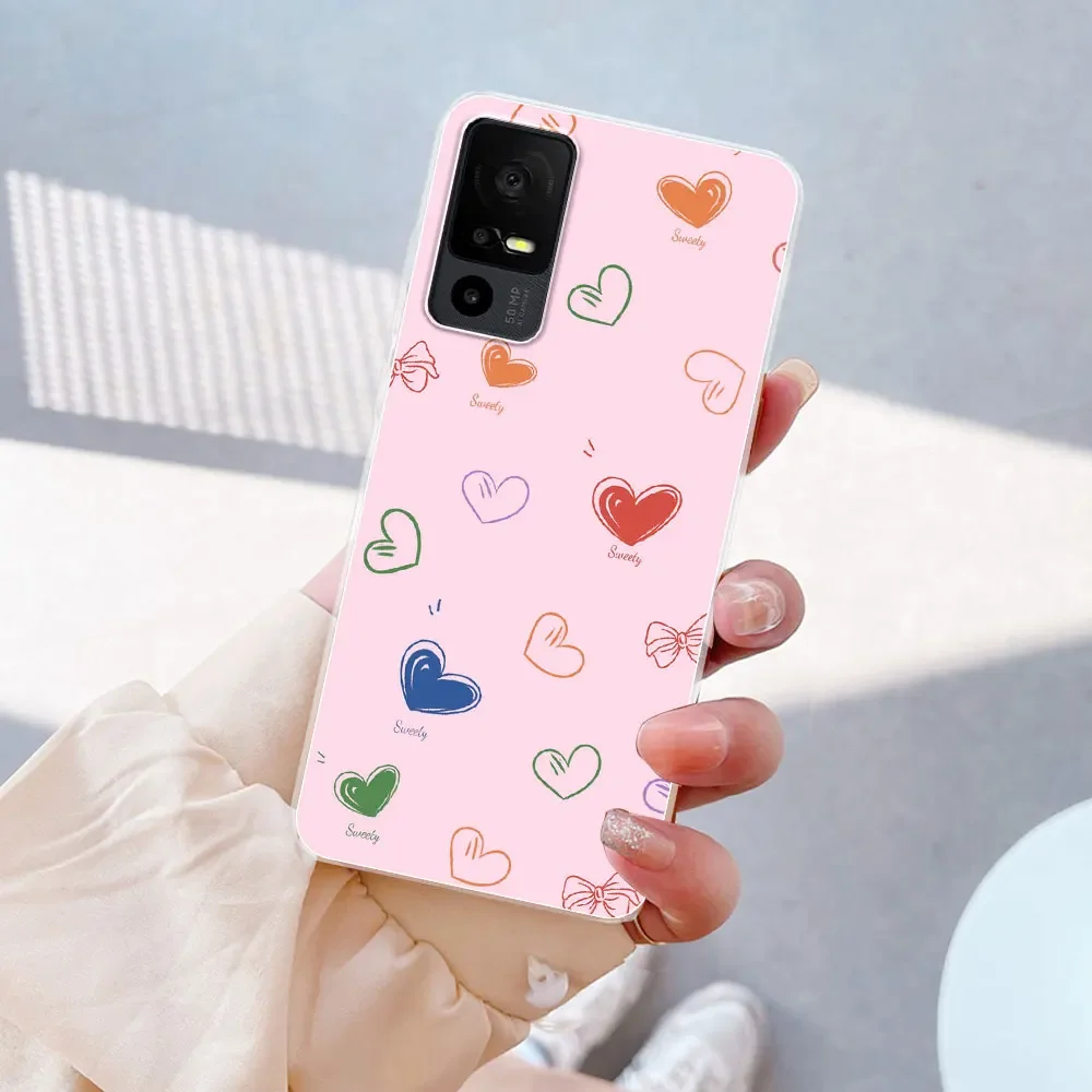 Crystal Clear Soft Silicone Protective Phone Case