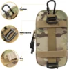 OneTigris Molle Phone Pouch Cell Phone Holder with Belt Loop EDC Utility Gadget Waist Bag Zipper- Tactical Cell Phone Holster 3