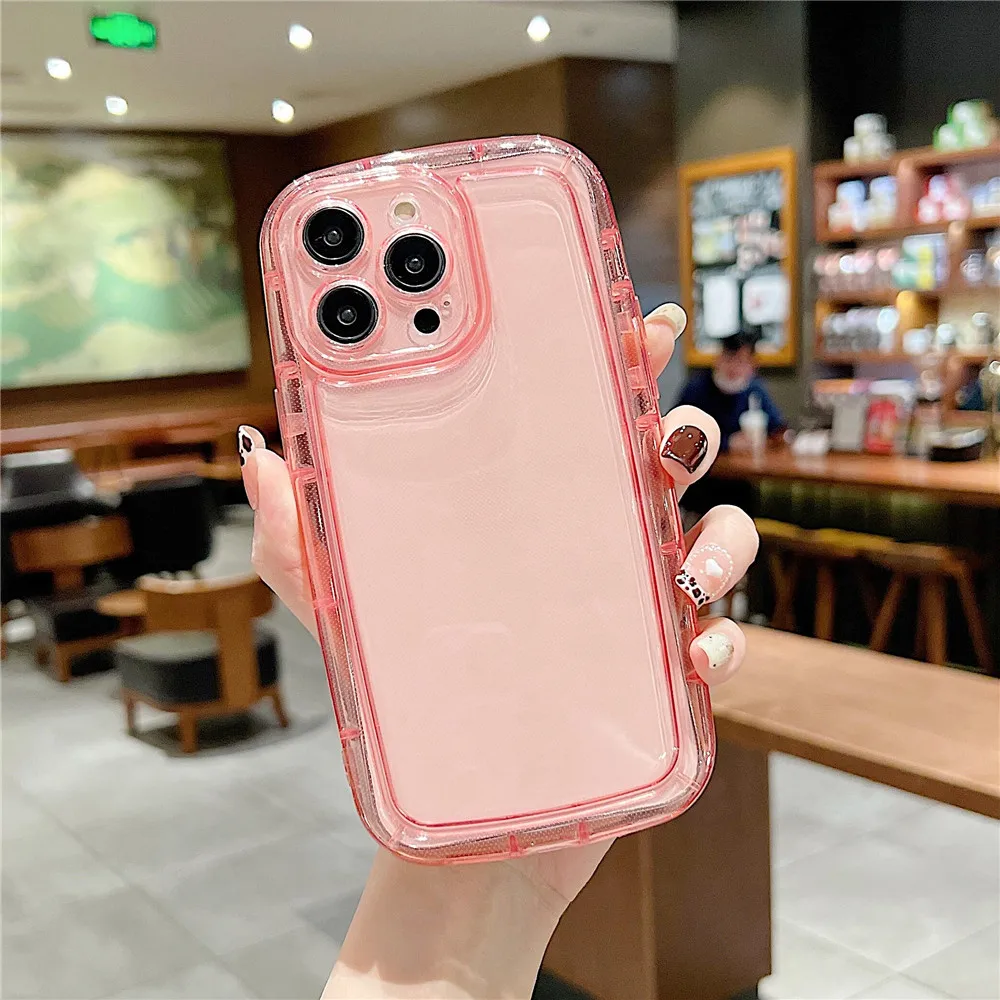 For Huawei P20 Pro Case Huawei P30 Pro Phone Case P40 P50 P60 Pro 5G Cover  Transparent Curly Wave Hybrid Shockproof Bumper Funda - AliExpress