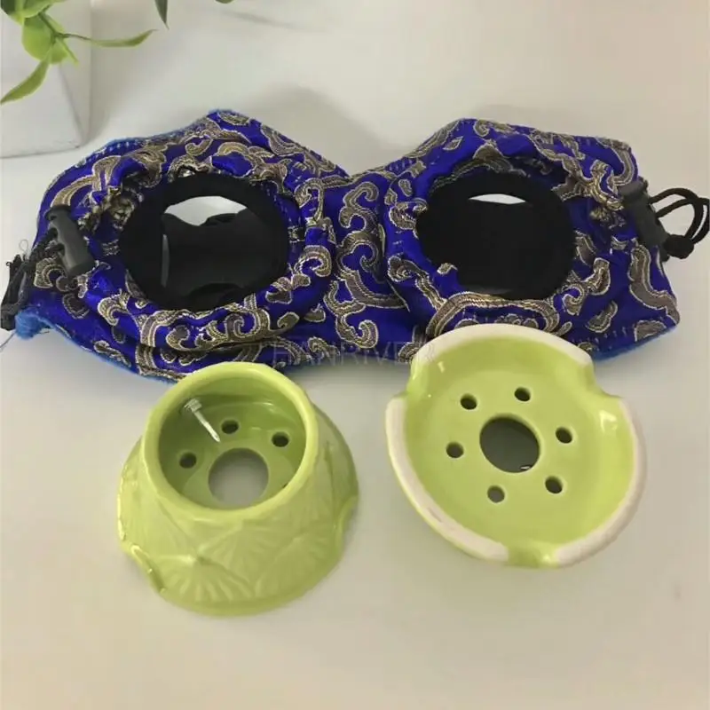 1Pc Healthy Eye Moxa Massager Moxibustion Box Acupuncture Moxa Box Chinese Medicine Supplies eye mask portable moxibustion