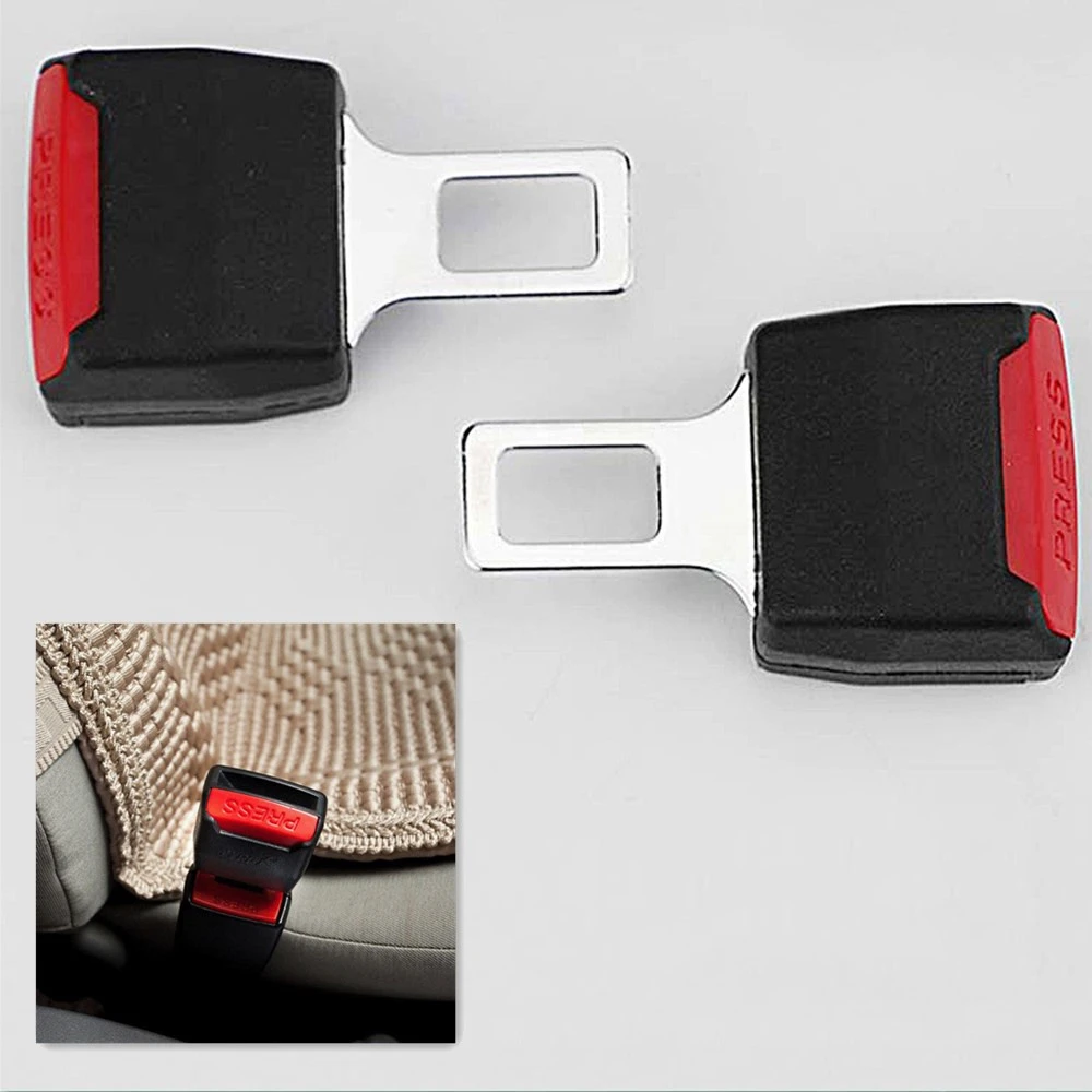 Car Seat Belt Clip Extension Plug Car Safety Seat Lock Buckle Seatbelt