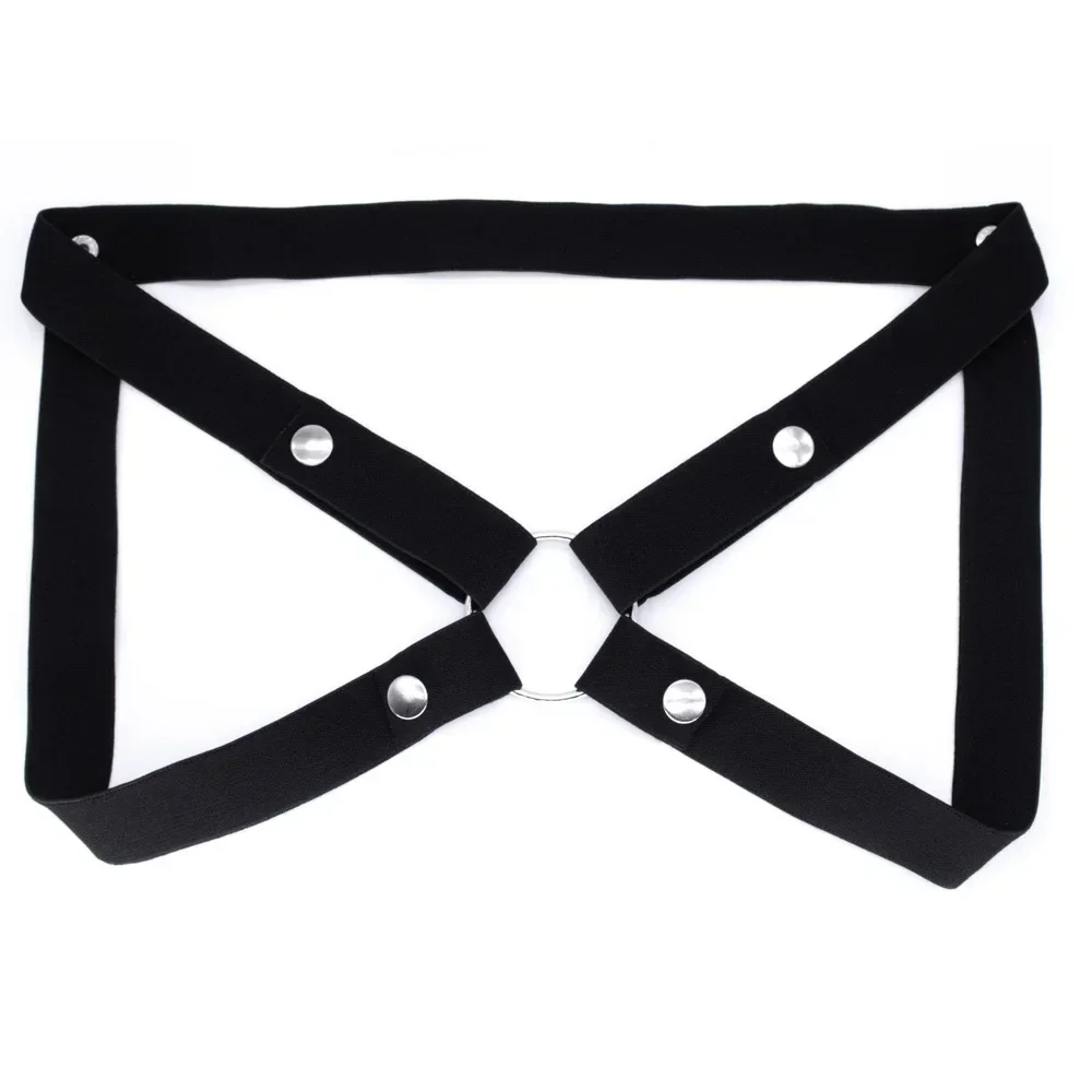Chastity Cage Accessory Anti-off Elastic Band Auxiliary Belt For Male Chastity Cage Adjustable Ring Rope & Les Scrotum Rings Adult Toy