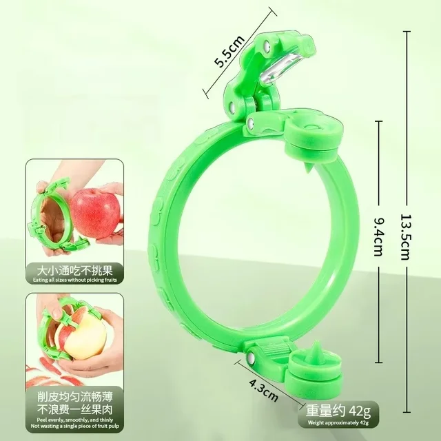 Fruit & Vegetable Tools Handheld Rotating Peeler for Apple Pear Kitchen Gadget Fruit Spiralizer Peeler Machine Gift Ideas 3
