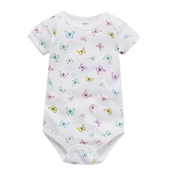 Hot sales Newborn Bodysuit Baby Clothes Cotton Body Baby Short Sleeve Underwear Infant Boys Girls Clothing Baby's Sets