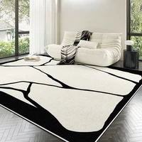 Large Area Living Room Decoration Soft Carpet Minimalist Rugs for Bedroom Home Luxury Floor Mat Washable Non-slip Cloakroom Rug 1