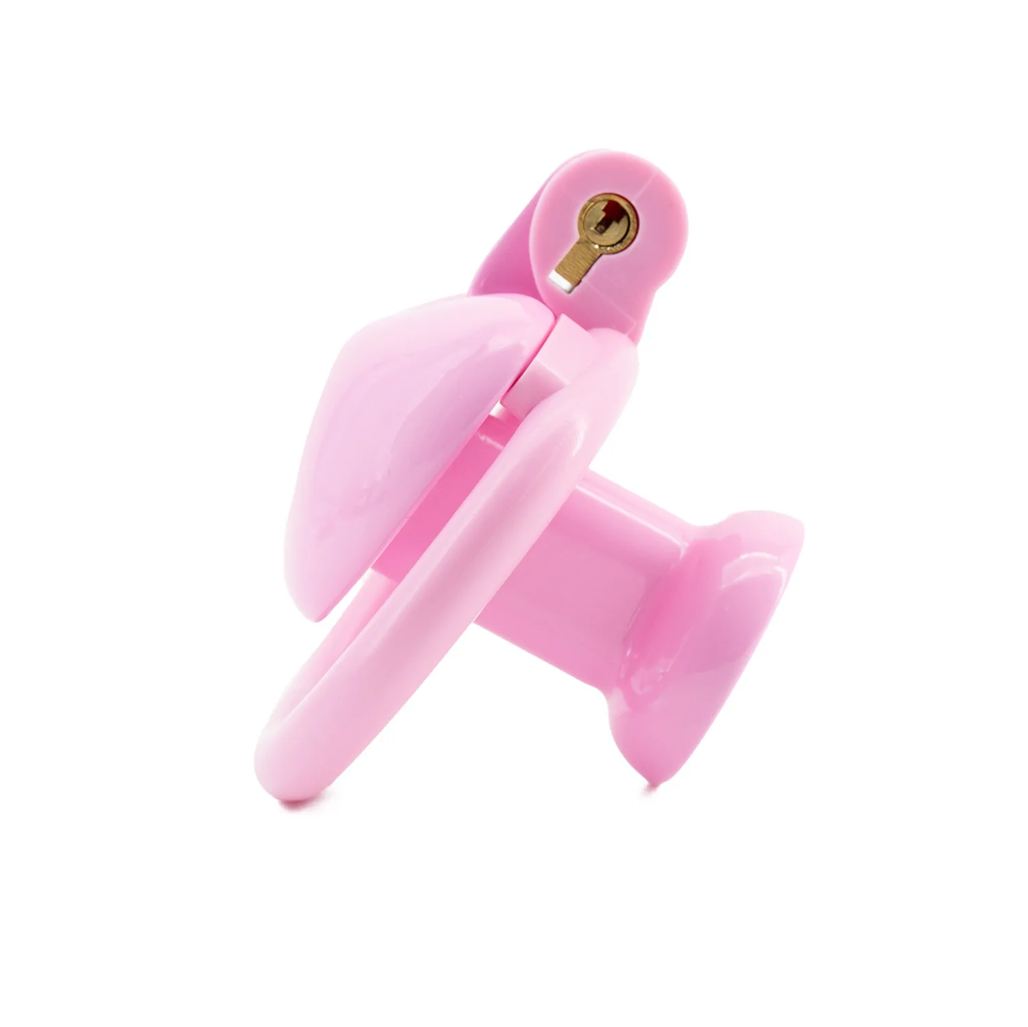 Heart Shape Flat Inverted Chastity Cag Mini Cock Cage Negative Urethral Chastity Bondage Lock Device SM Sex Toy for Men Cosplay