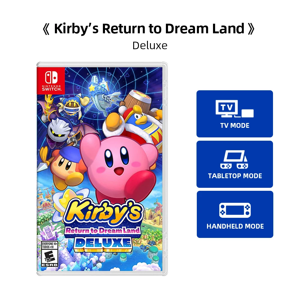 Kirbys Return to Dream Land Deluxe-Nintendo Switch Game Deals - AliExpress, image size:1000x1000