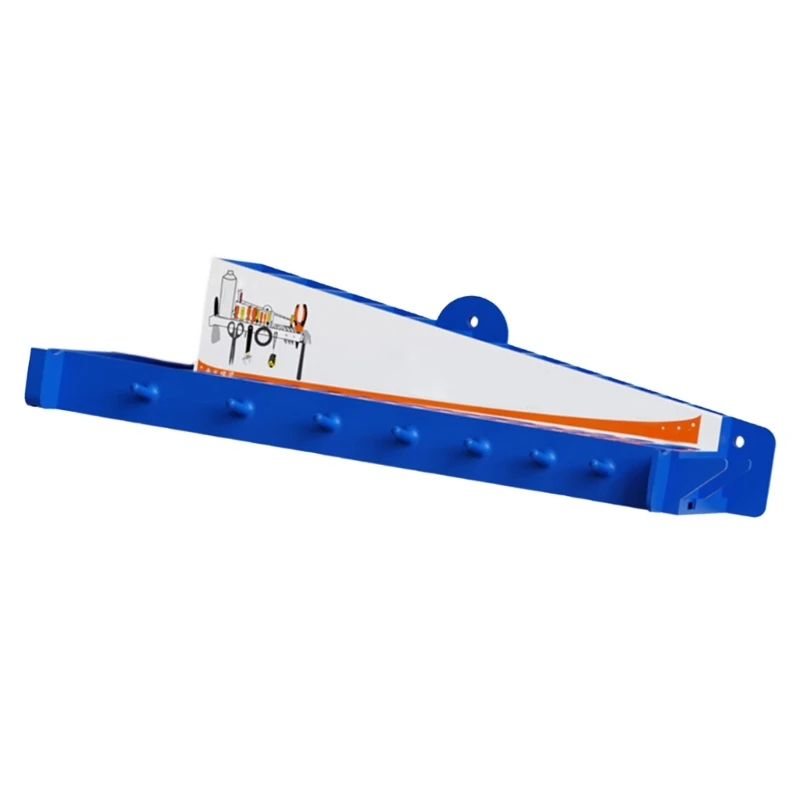 Screwdriver Rack Wall Mount Pliers Holder Hammer Rack Tool Storage Hardware Tool Display for Garage Workshop 5