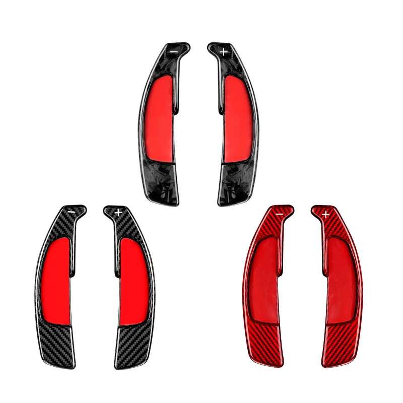 

Forged Automotive Interior carbon fiber Steering wheel Shift paddles Gear plate For BENZ AMG A45 CLA45 CLA35 C63 E63 GLA45 G Cla