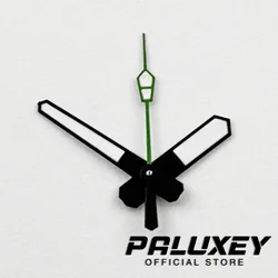 Luminous Multi - Colored Watch Hands with Rose Gold Accents (Black Green)