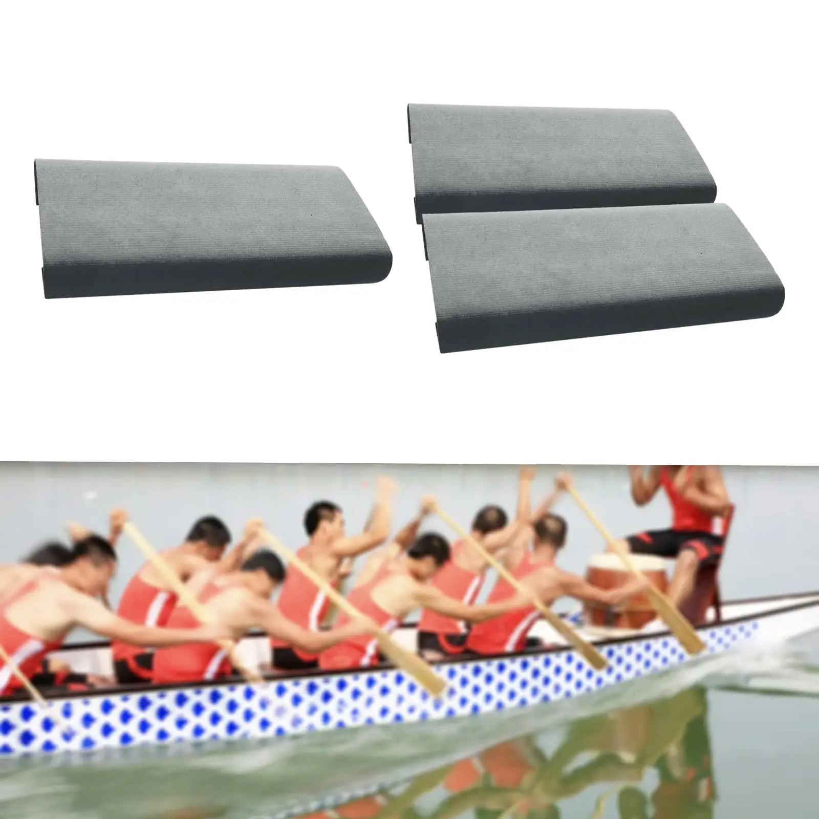 Dragon Boat Seat Pad Seat Cushion Shock Absorbing Durable Fishing Seat Pad Kayak Seat Cushion for Raft Kayaking Training Race