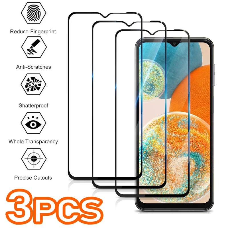 3-Pack Premium Screen Protectors for Samsung Galaxy Smartphones