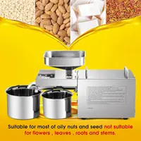 1500W Commercial Automatic Oil Press Machine Industrial Oil pressing machine Nuts Seeds Oil Presser Pressing Machine Cold 2