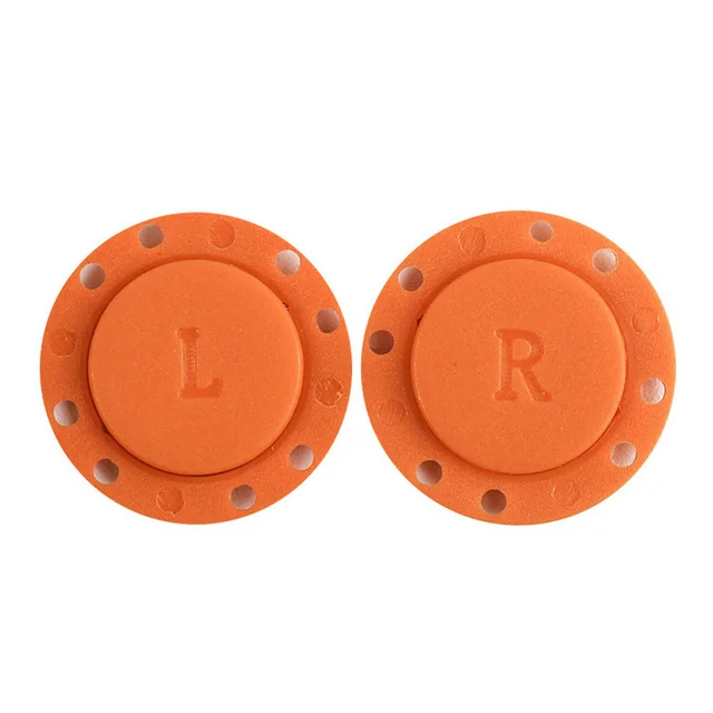 A pair Invisible Magnet Button for Sewing Supplies Jacket Cardigan Concealed Buckle Handwork Clothing Decoration Craft Supplies orange