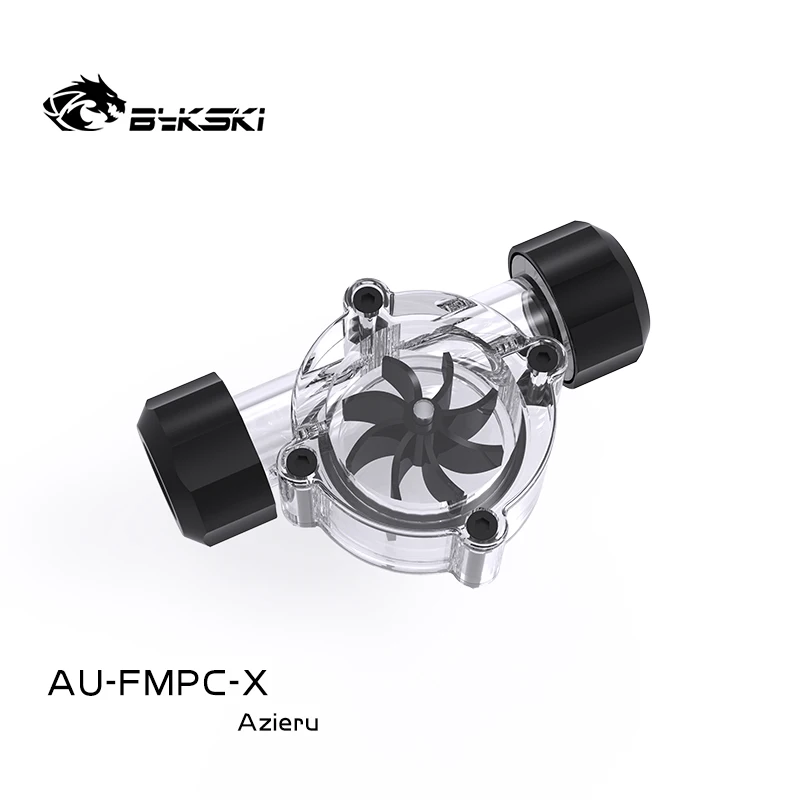 

Azieru Acrylic Flow Meter G1/4 Thread Water Cooling System Coolant Filter Indicat Computer Cooler Fittings 2 holes AU-FMPC-X