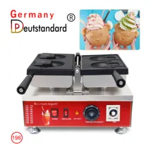 

Electric Open Mouth Bear Taiyaki Waffle Machine Cartoon Animal Bear Shape Taiyaki Waffle Maker Machine For Filling Ice Cream