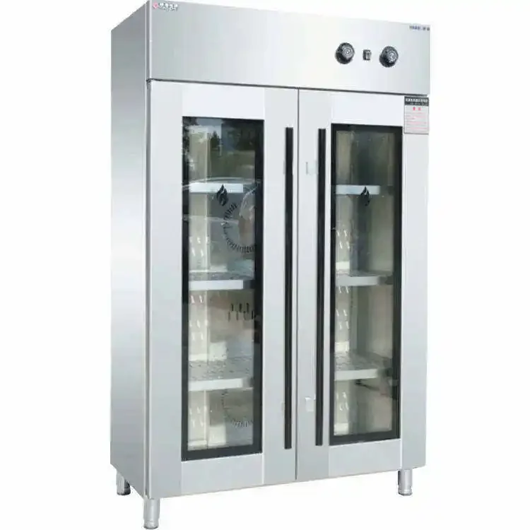 Big Space Stainless Steel Thickened Glass Constant Temperature Durable Cleaning Disinfection Cabinet 220v 4