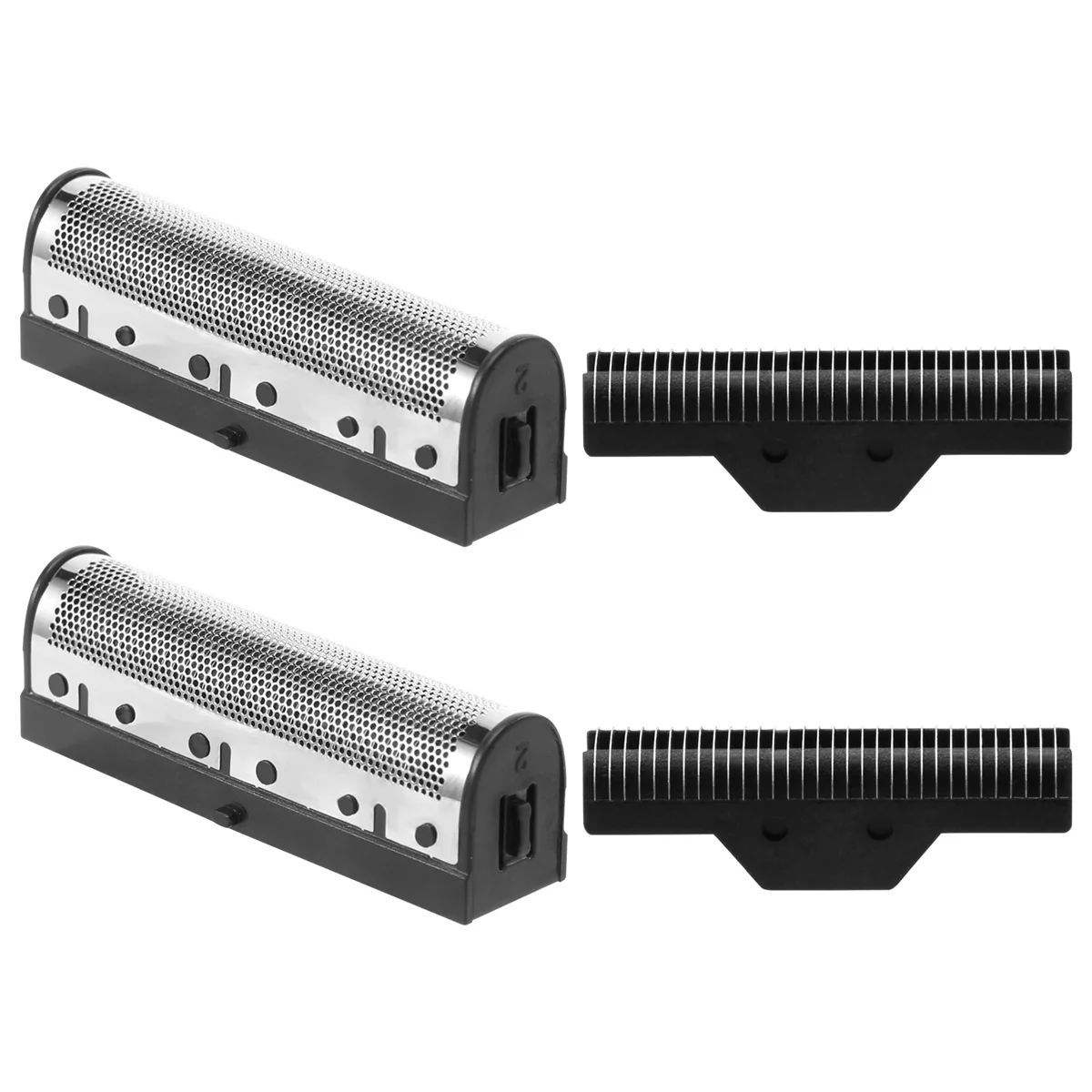 1Set Clipper Blade for Kemei Km-1102 Electric Shaver Parts Net Silver barber hair clipper blade electric shaver blades