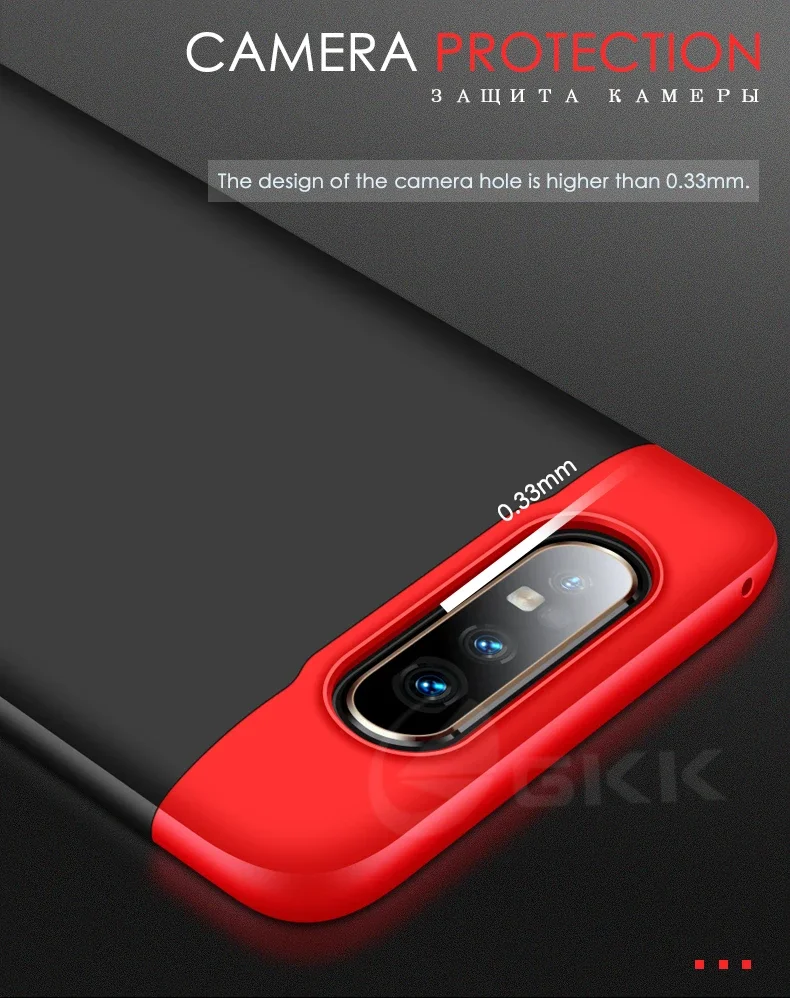 Original Case for Samsung A80 Lifting Camera Case Shockproof Protection Armor Ma