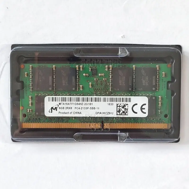 Memória Ddr4 8gb 2rx8 2133 do Portátil dos Ram Ddr4 8gb Pc42133p Mhz do Mícron Memória 1.2v do Caderno