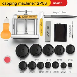 12-Piece Watch Back Case Press Kit for Repairs and Maintenance (H17-12PCS)