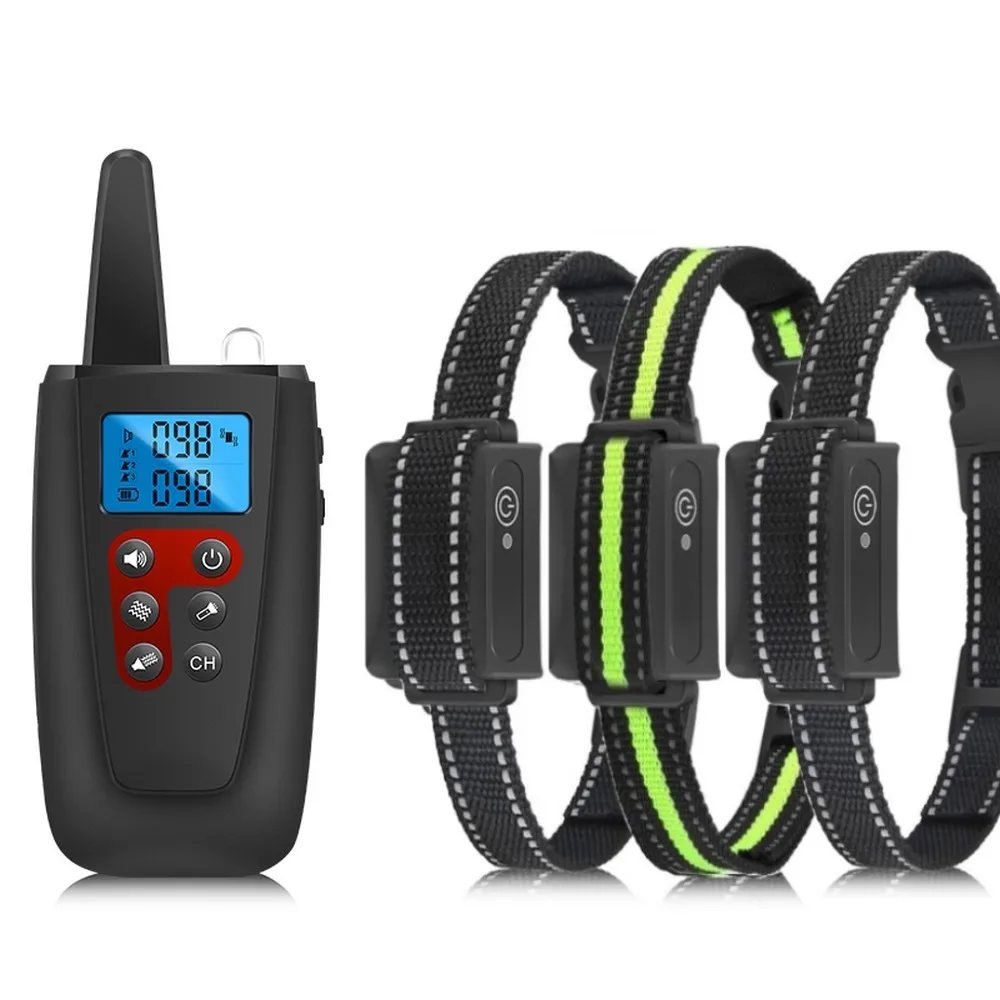 Trainingshalsband Elektrische Schok Trillingen Geluid voor Huisdier - HE Products