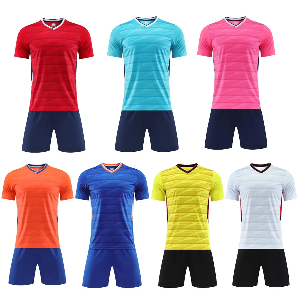 Adult Kids Football Jersey Men Boy Customize Soccer Uniforms Kit Sports Clothes Women Futsal Sportswear Training Tracksuit Child