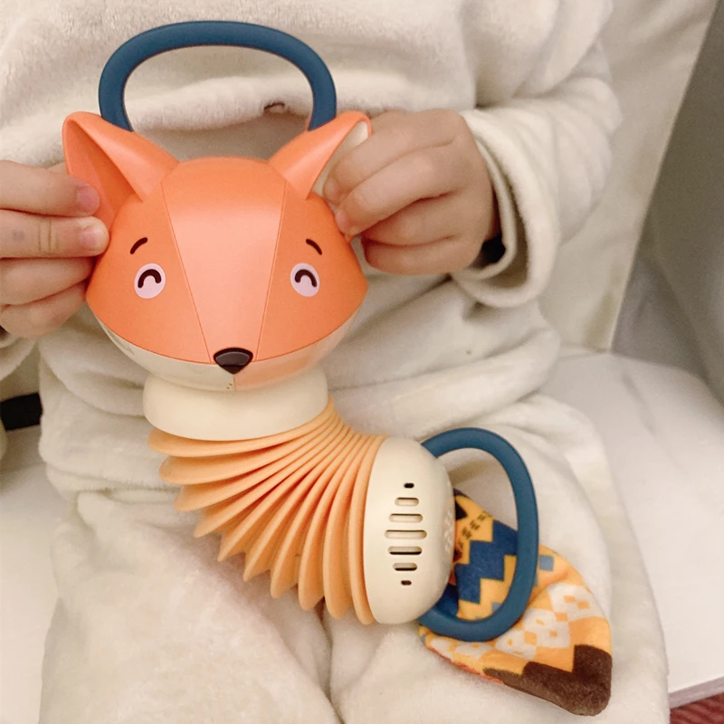 

Cartoon Fox Accordion Baby Music Toys Early Education Instrument Electronic Vocal Toy Kids Educational Soothe Toy Children Gifts