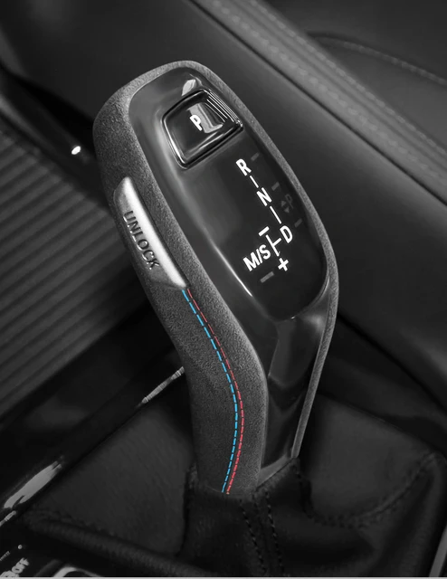 Pomello Cambio In Fibra Di Carbonio Per BMW X1 F48 E Serie 2 F46 - Adesivo Decorativo Per Interni Auto - Foto 7