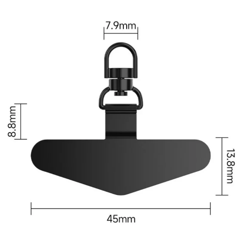 Universal Anti-Lost Phone Lanyard with Secure Metal Clip Adapter