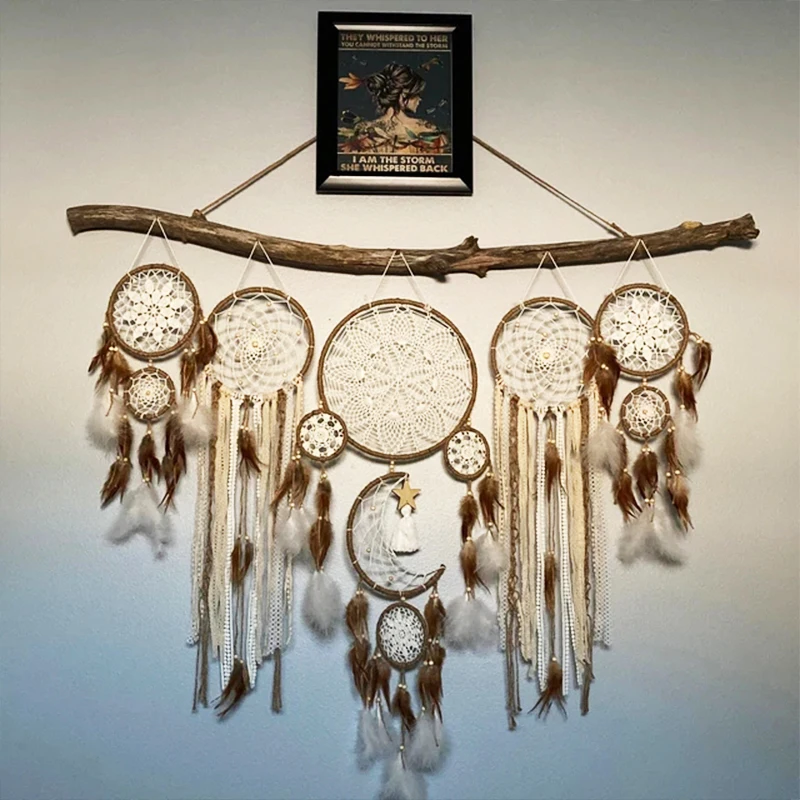 Dream catchers Feathers Handmade Indians Style Dream Catchers