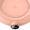 USB Coffee Mug Warmer for Desk Office Coaster Cup Warmer 3 Modes LED Display for Coffee Milk Tea Keep Drink Warm 5