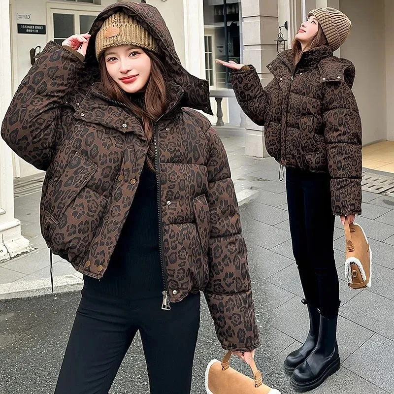 Loose Bread Coat With Thick Cotton Coat