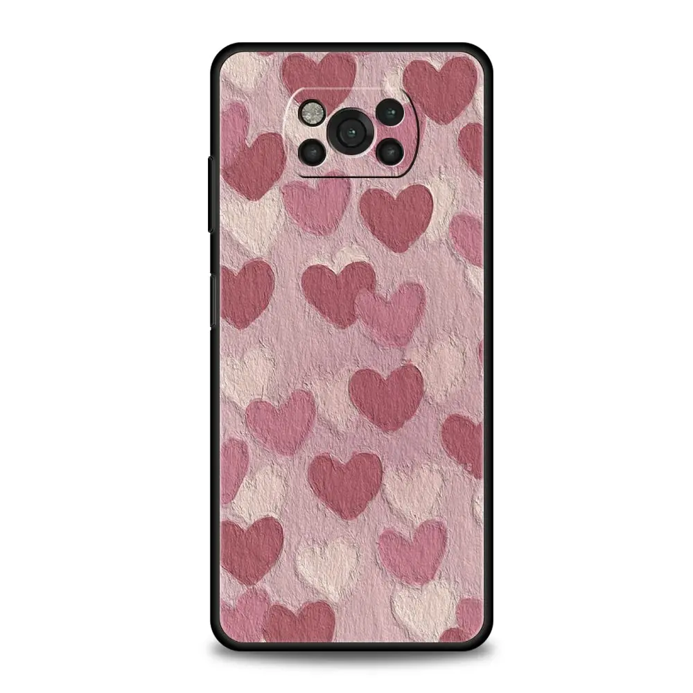 Love Flower Art Soft Phone Case - Elegant Floral Design Soft Cover