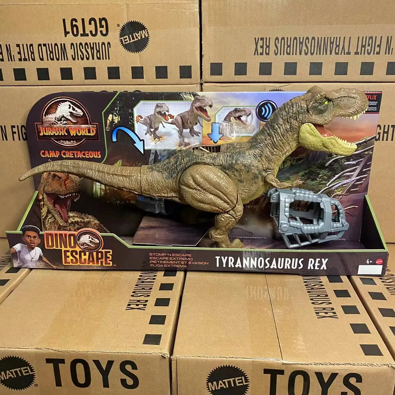 Jurassic World T-Rex Fuga Extrema - Jurassic World - Mattel :  : Brinquedos e Jogos