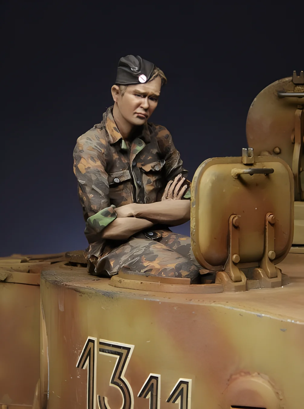 1:35 레진 키트 Panzer Crew, Kursk 1943 2 취미가 있는 사람들을 위..