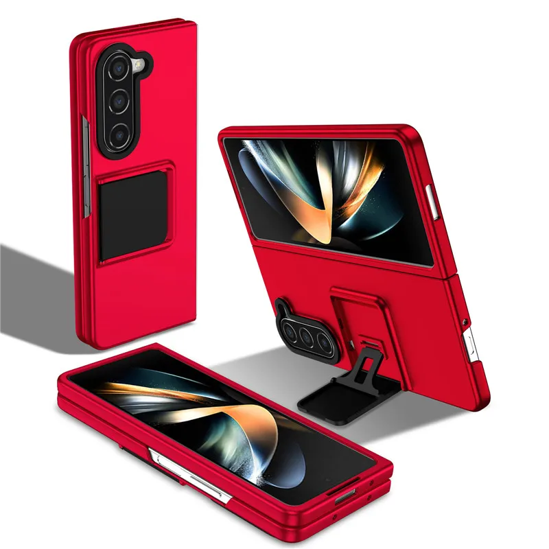 Per Samsung Galaxy Z Fold 5 Case Custodia Rigida Antiurto Per Pc Armor Custodie Per Telefono Per Galaxy Zfold5 5G Supporto Per Cover Posteriore