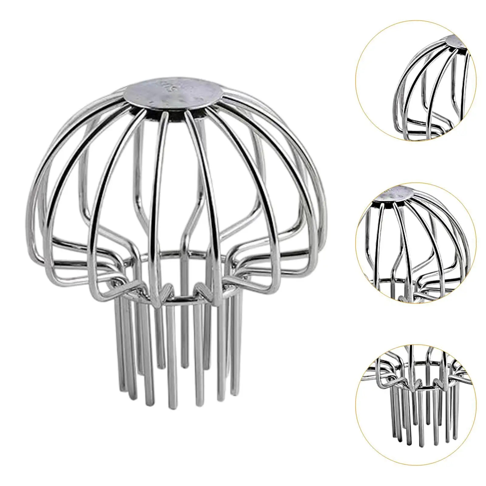 Gutter Drain Cover Down Pipe Strainer Downspout Filter Leaves Roof Gutter Down