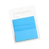 50 Sheets Color Transparent Waterproof sticky not 50*50mm Sticky Note Pads Notepads Posits for School Stationery Office Supplies 6